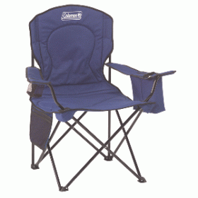 Coleman Cooler Quad Chair - Blue