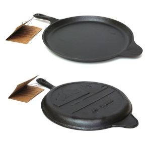 Old Mountain Cast Iron Pre-seasoned Round Griddle 10.5''